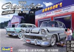 MODÈLE À COLLER - 56 CHEVY DEL RAY 2 EN 1 1/25 NIVEAU #5